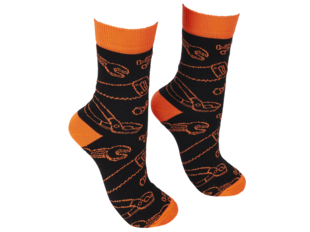 BNN BENNONKY TOOL SOCKS black/orange ponožky