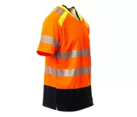 PAYPER ALLEY HV tričko s krátkým rukávem oranžová-navy-1