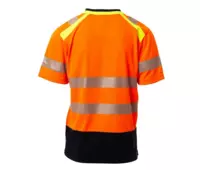 PAYPER ALLEY HV tričko s krátkým rukávem oranžová-navy-2