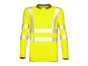 SIGNAL H5926 Tričko Hivis dlouhý ruk.55/45 ŽLUTÉ