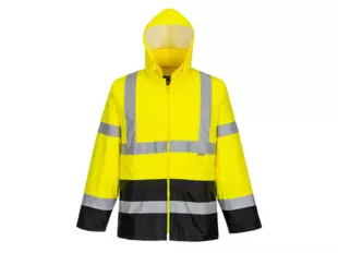 PW H443 bunda lehká nepromok Hi-Vis žlutá/černá